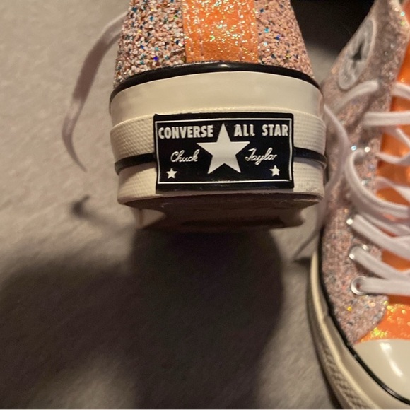 Converse x JW ANDERSON PINK GLITTER chucks - Picture 4 of 5